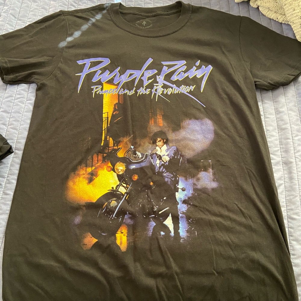 Prince Purple Rain T-Shirt Official Shirt NWOT